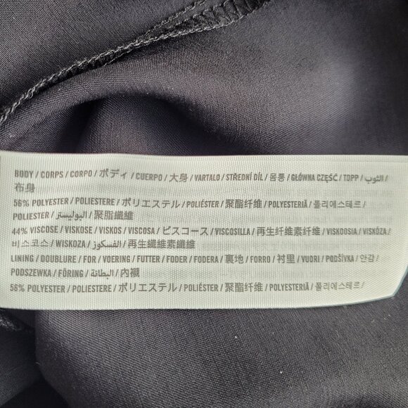 Abercrombie & Fitch Elegant Black Strapless Midi Dress - Picture 7 of 8